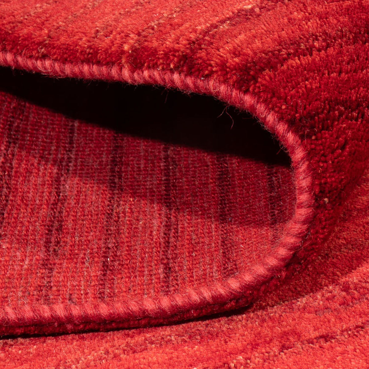 Tapis Gabbeh - Persan - 240 x 174 cm - rouge