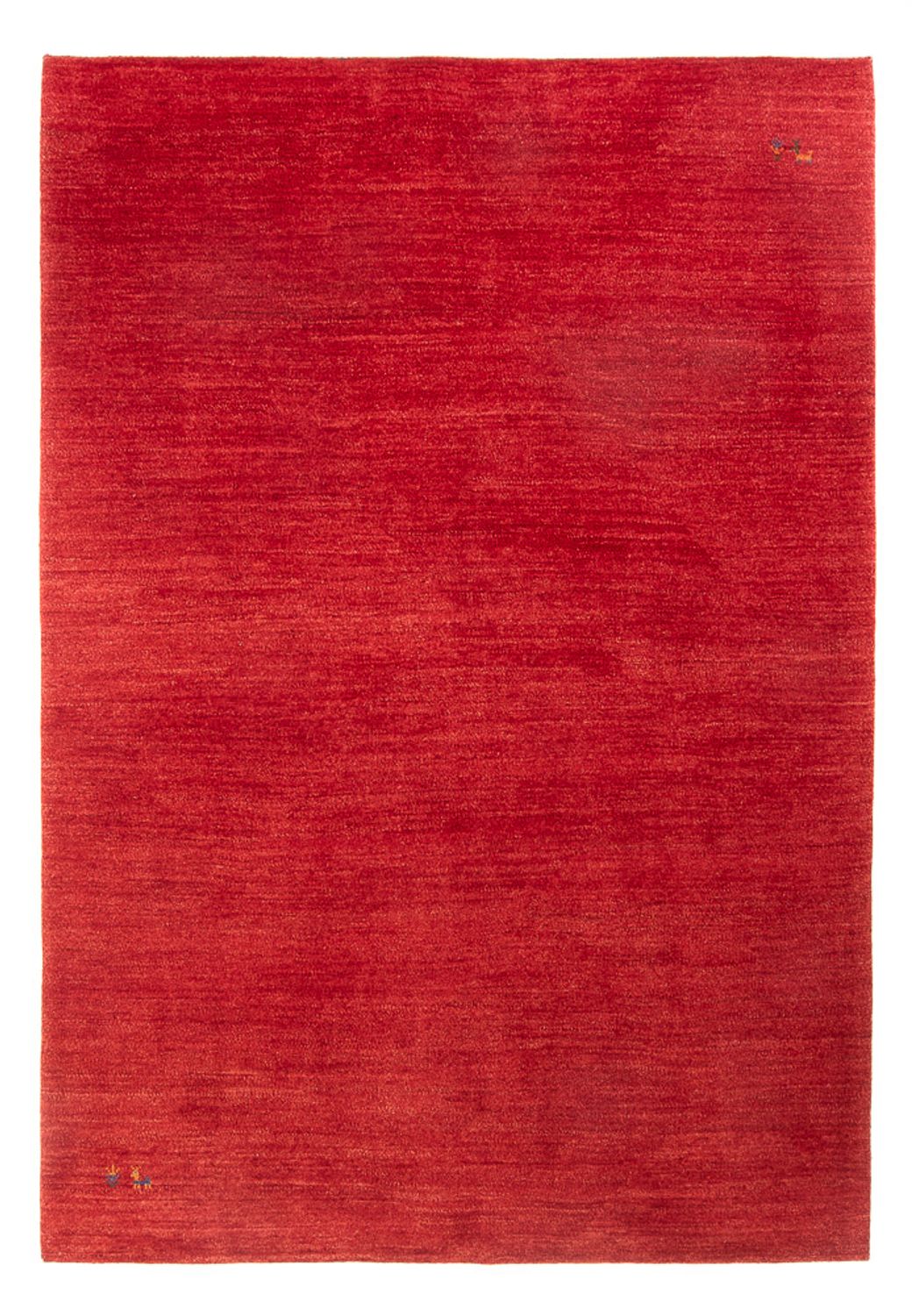 Tapis Gabbeh - Persan - 244 x 175 cm - rouge