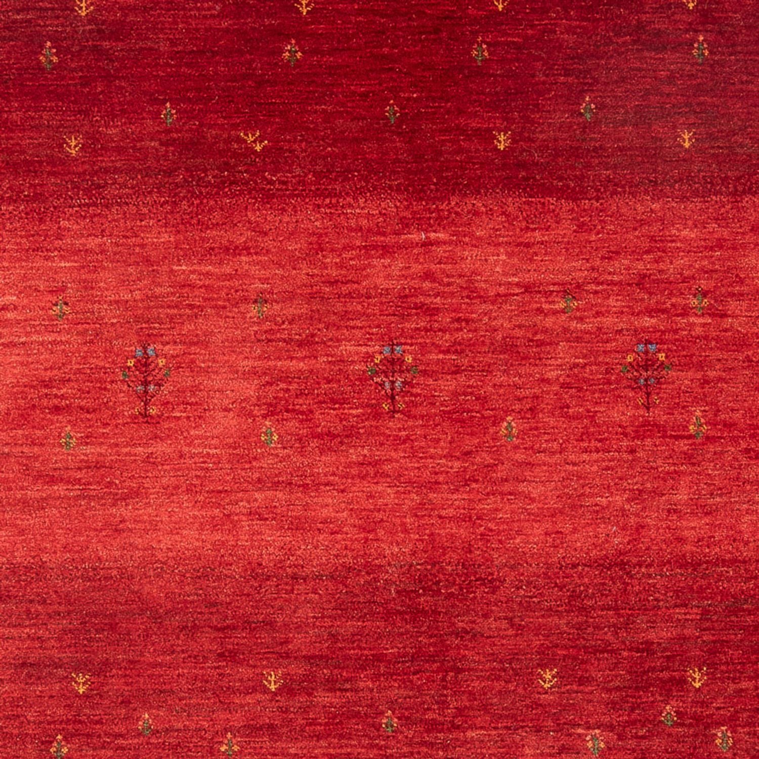 Tapis Gabbeh - Loribaft Persan - 257 x 173 cm - rouge