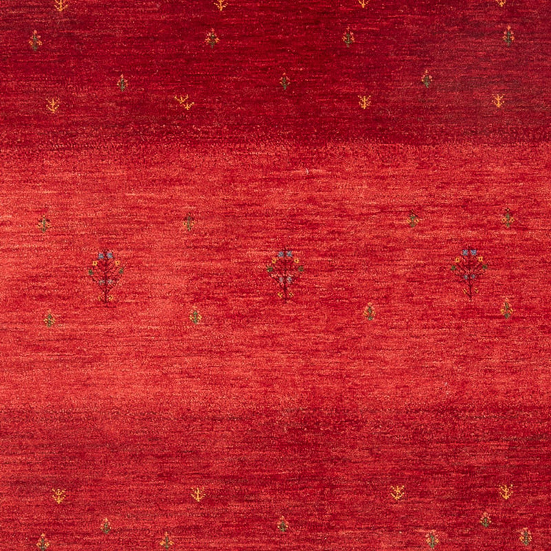 Tapis Gabbeh - Loribaft Persan - 257 x 173 cm - rouge
