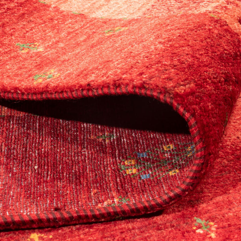 Tapis Gabbeh - Loribaft Persan - 257 x 173 cm - rouge