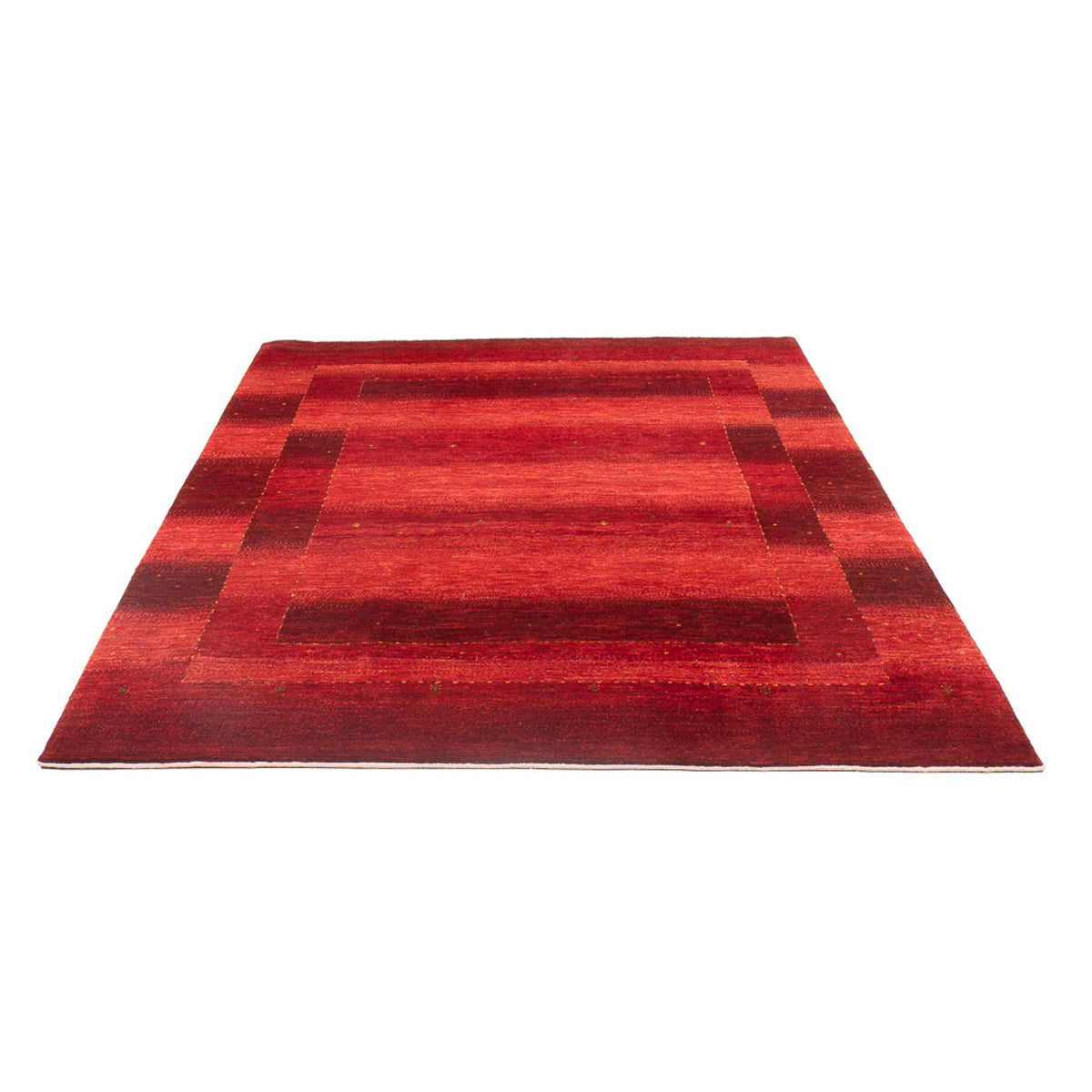 Tapis Gabbeh - Loribaft Persan - 222 x 150 cm - rouge