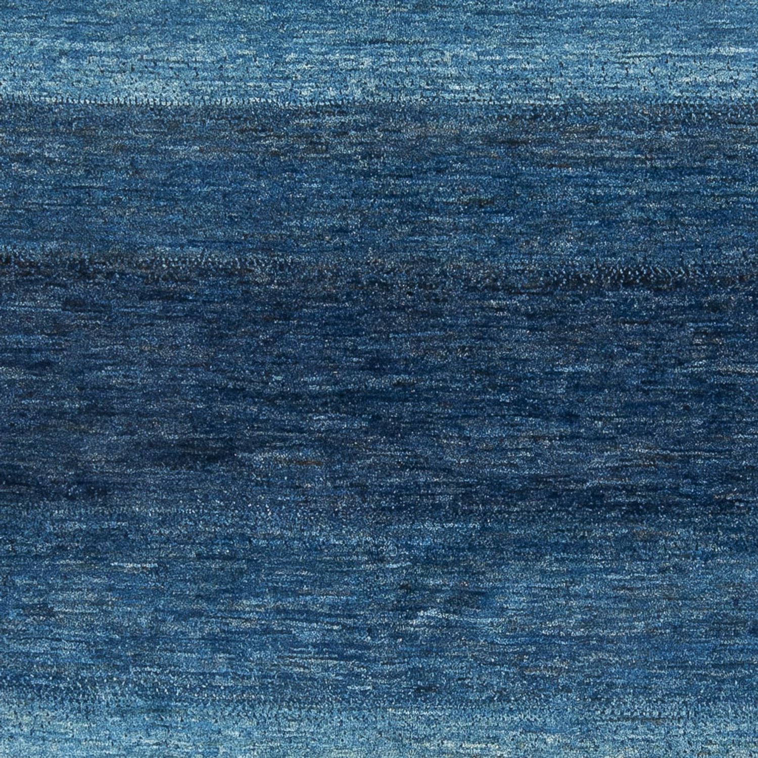 Tapis Gabbeh - Loribaft Persan - 225 x 186 cm - bleu de mer