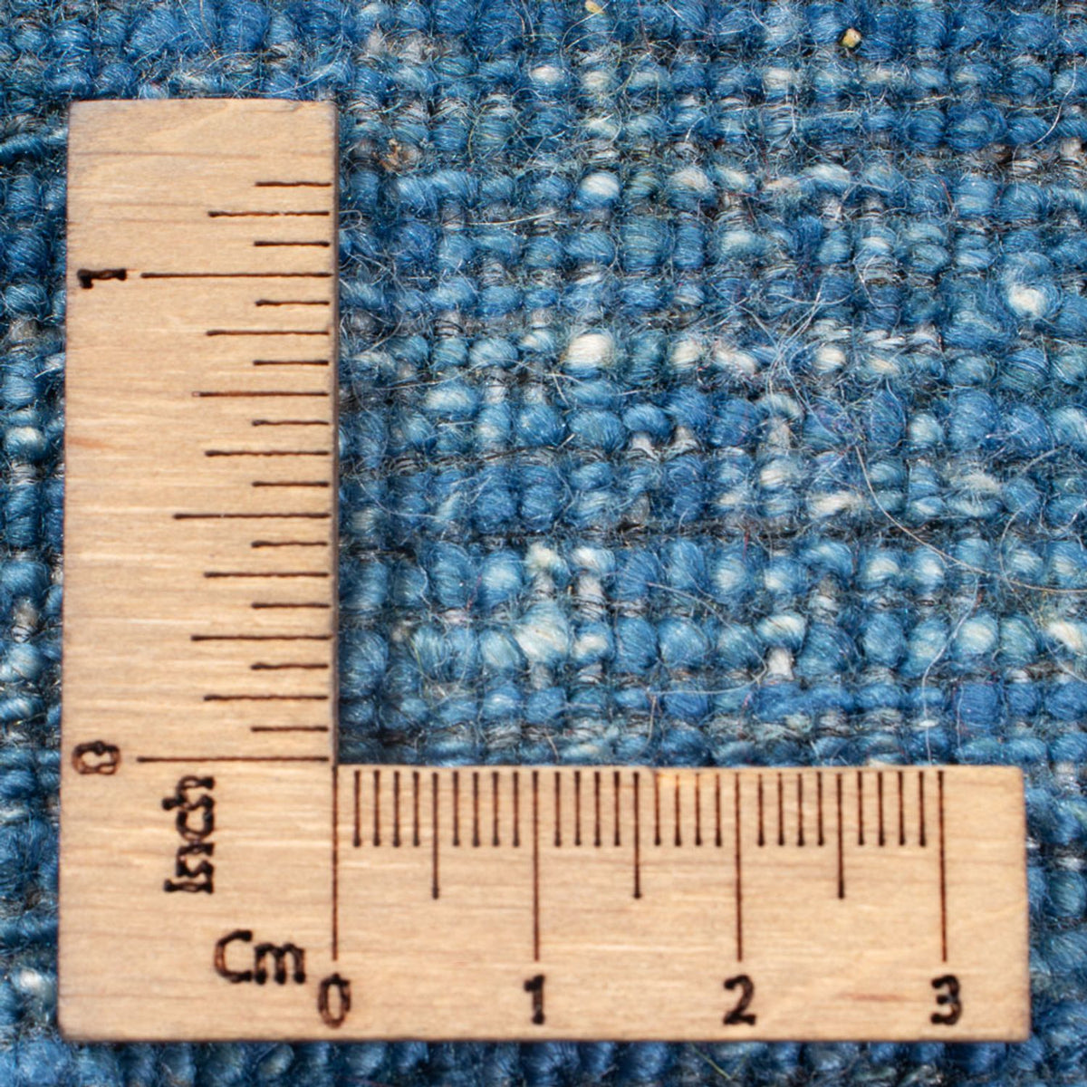 Tapis Gabbeh - Loribaft Persan - 225 x 186 cm - bleu de mer