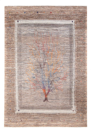 Tapis Gabbeh - Loribaft Persan - 306 x 212 cm - multicolore