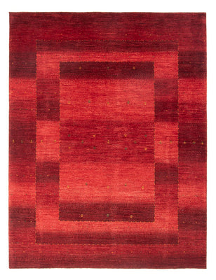 Tapis Gabbeh - Loribaft Persan - 204 x 155 cm - rouge