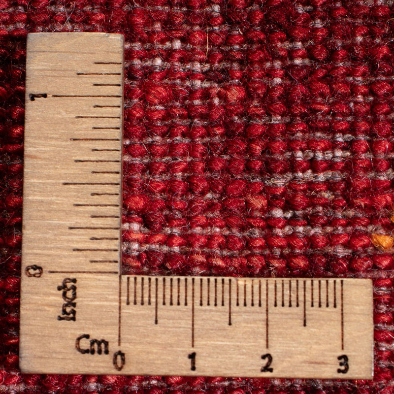 Tapis Gabbeh - Loribaft Persan - 204 x 155 cm - rouge