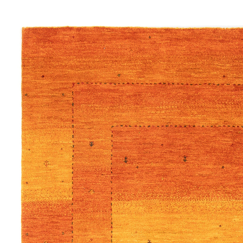 Tapis Gabbeh - Loribaft Persan - 209 x 155 cm - orange