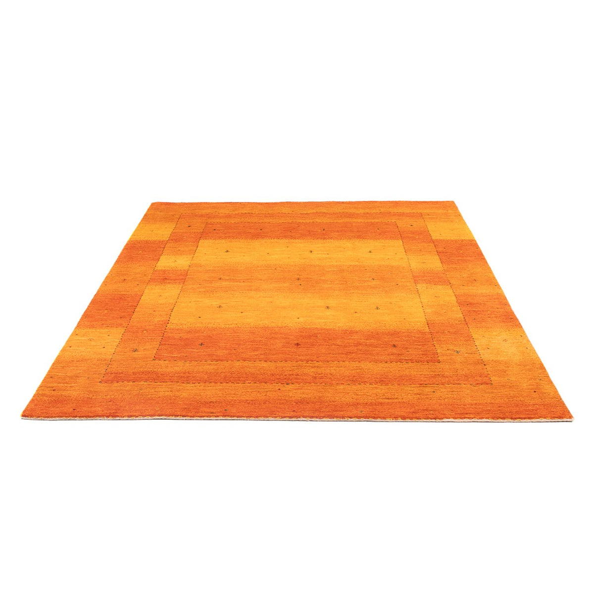 Tapis Gabbeh - Loribaft Persan - 209 x 155 cm - orange