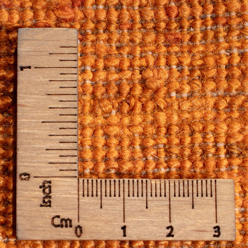 Tapis Gabbeh - Loribaft Persan - 209 x 155 cm - orange