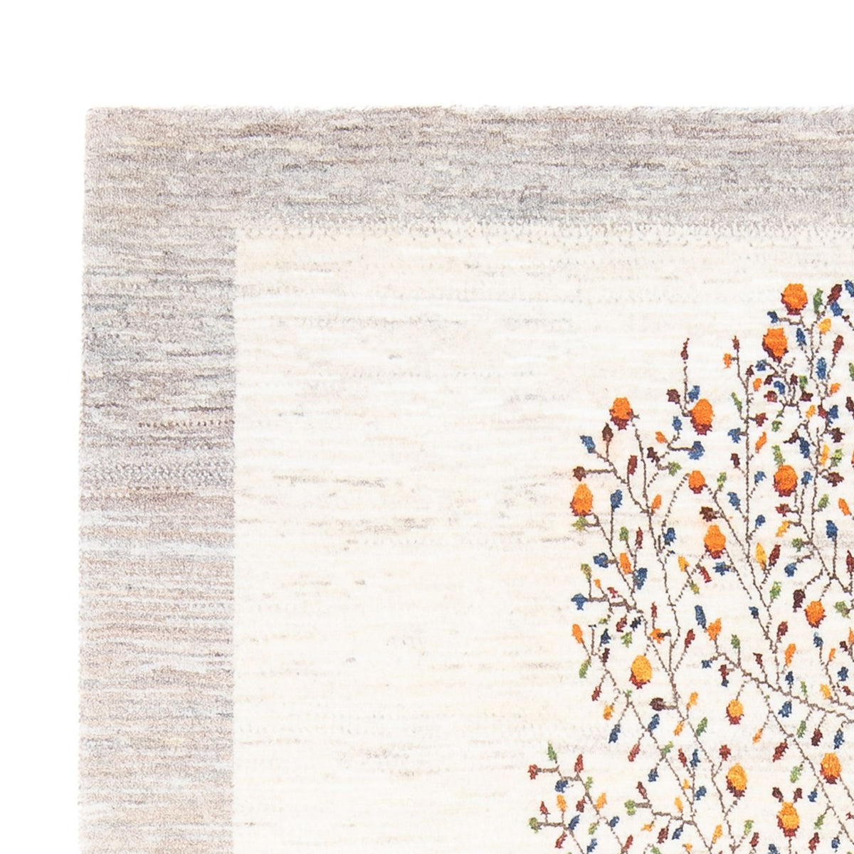 Tapis Gabbeh - Loribaft Persan - 206 x 148 cm - multicolore