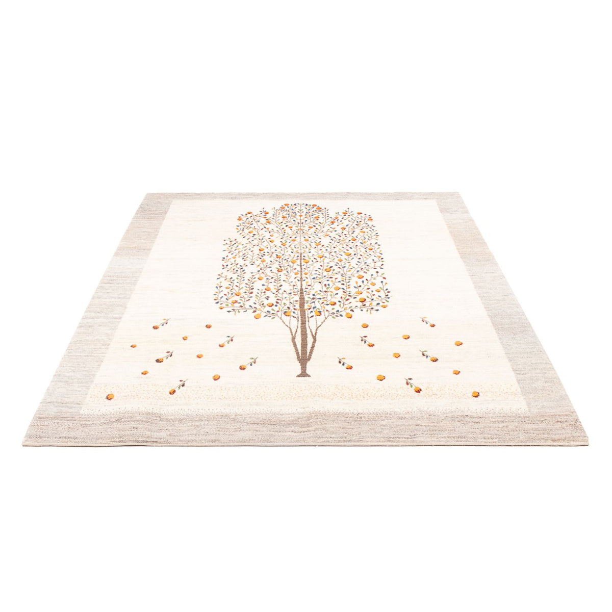 Tapis Gabbeh - Loribaft Persan - 206 x 148 cm - multicolore
