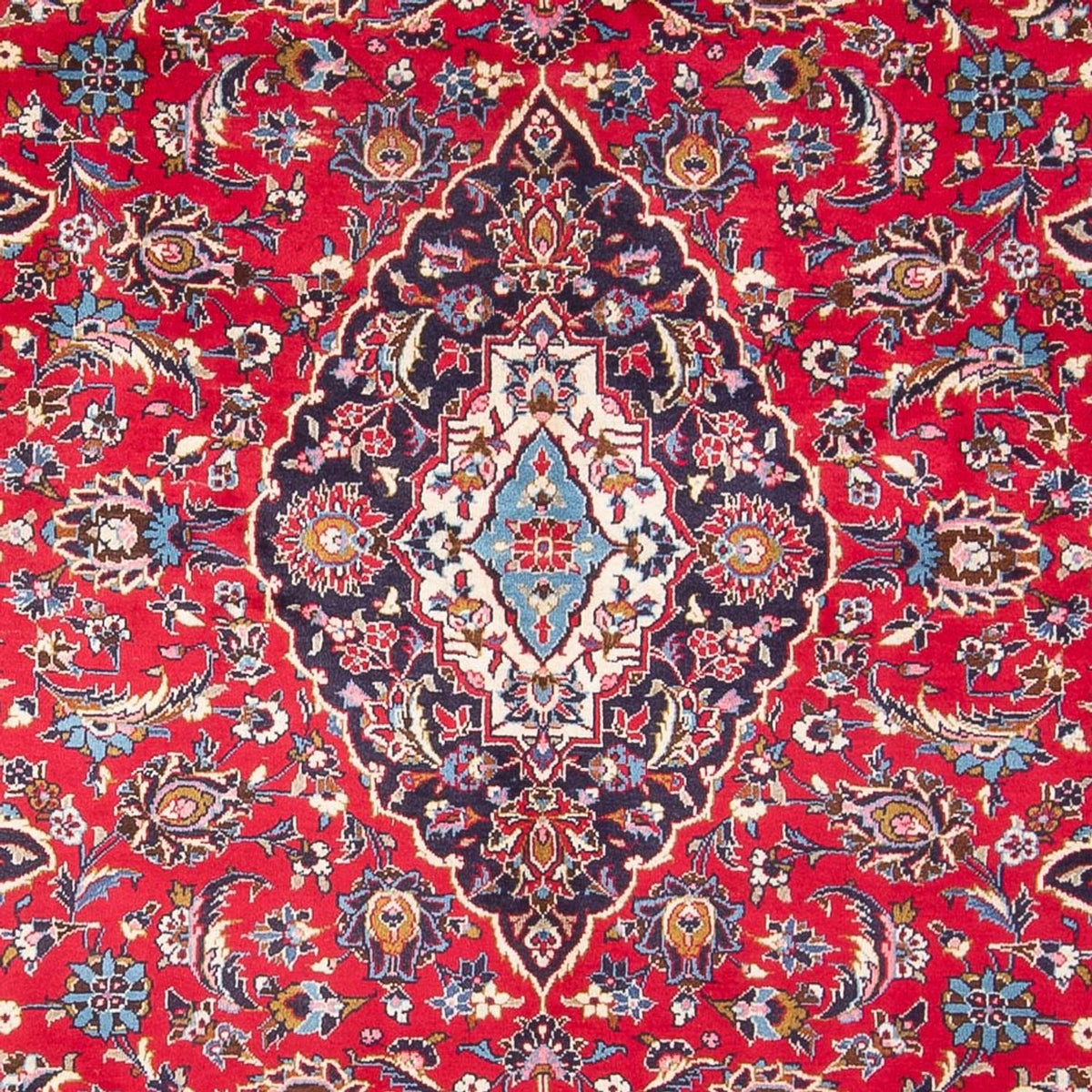 Tapis persan - Keshan - 290 x 194 cm - rouge