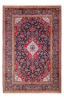 Tapis persan - Keshan - 300 x 200 cm - bleu foncé