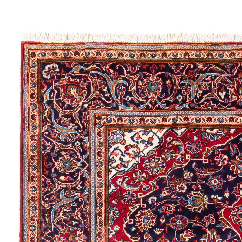 Tapis persan - Keshan - 300 x 200 cm - bleu foncé