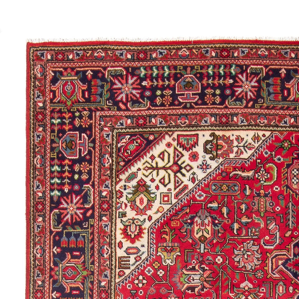 Tapis persan - Tabriz - 285 x 197 cm - rouge