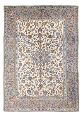Tapis persan - Keshan - 298 x 208 cm - crème