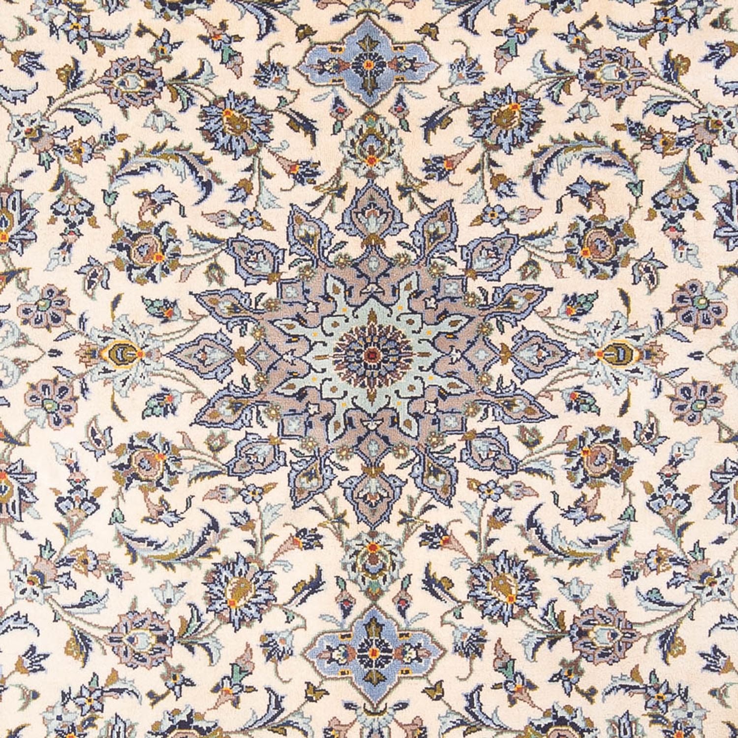 Tapis persan - Keshan - 298 x 208 cm - crème