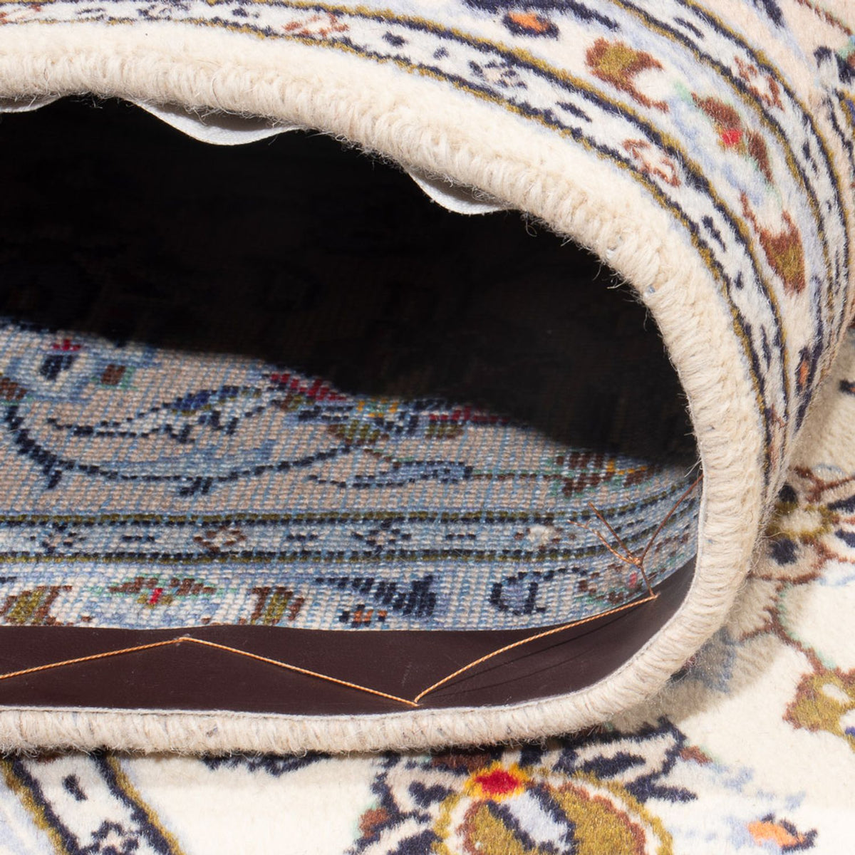 Tapis persan - Keshan - 302 x 199 cm - crème