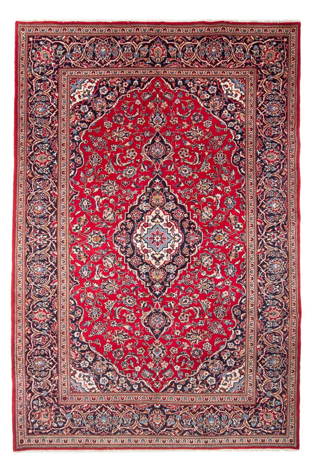 Tapis persan - Keshan - 300 x 205 cm - rouge