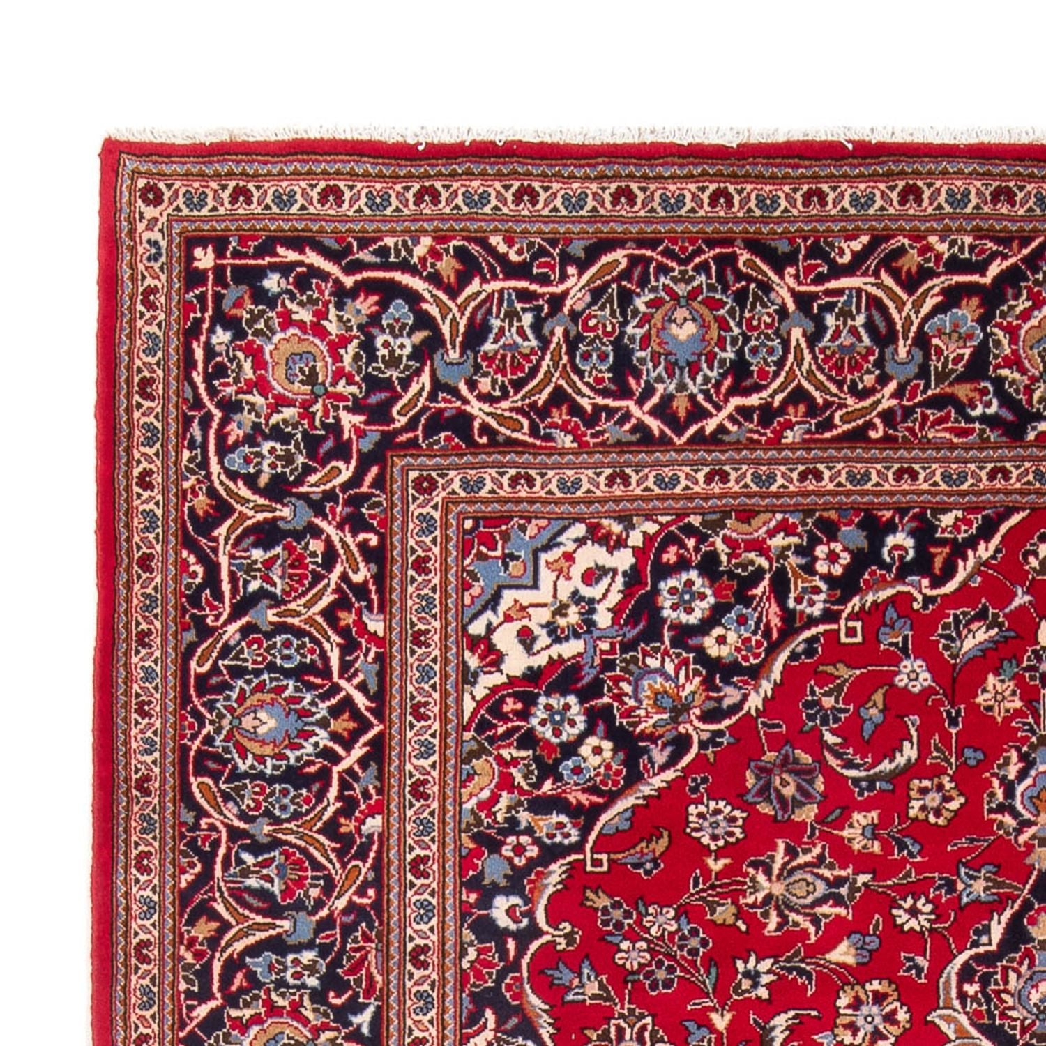 Tapis persan - Keshan - 300 x 205 cm - rouge