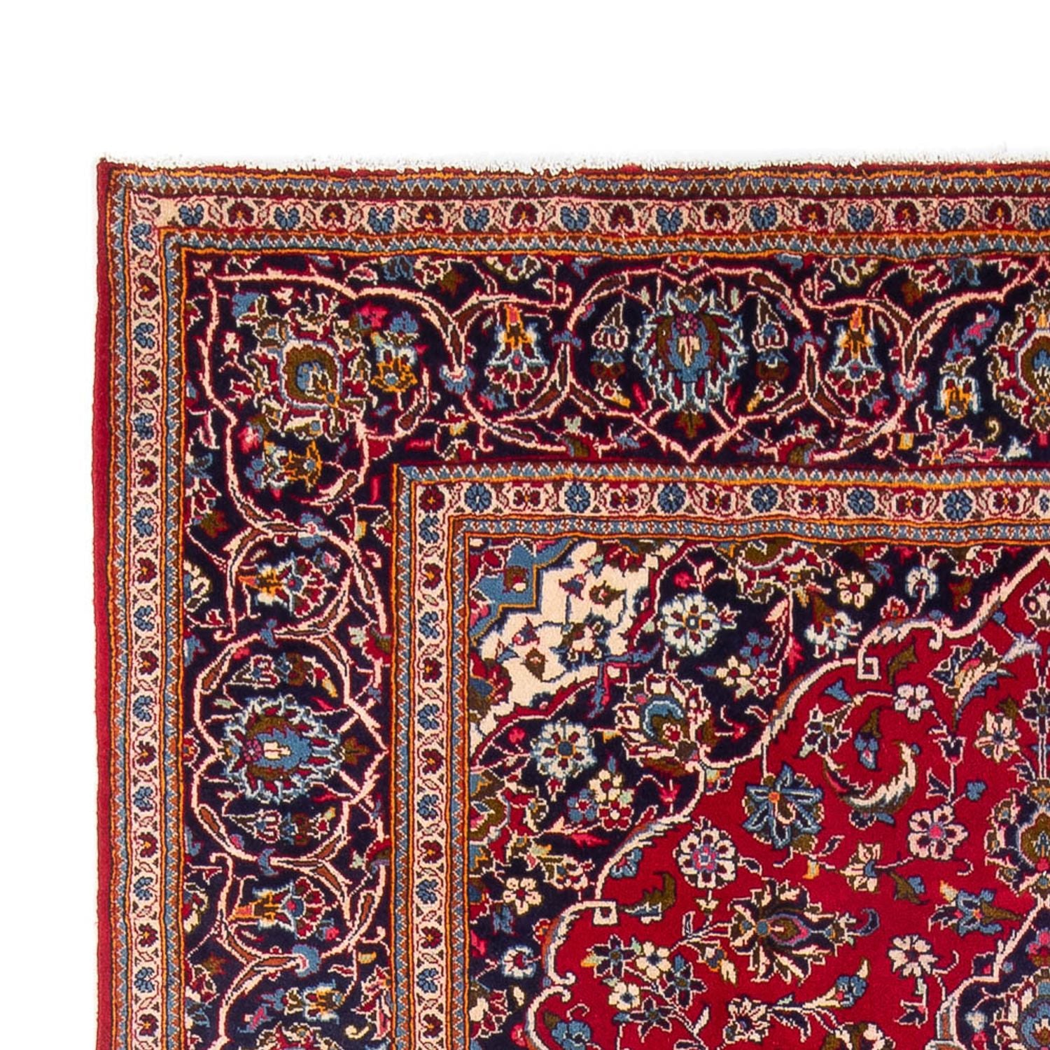 Tapis persan - Keshan - 295 x 195 cm - rouge