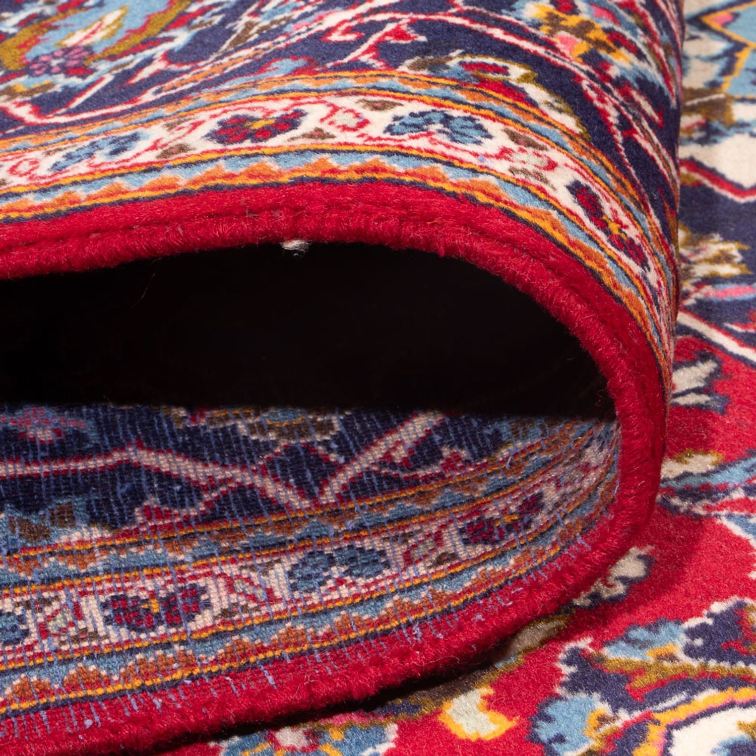 Tapis persan - Keshan - 295 x 195 cm - rouge