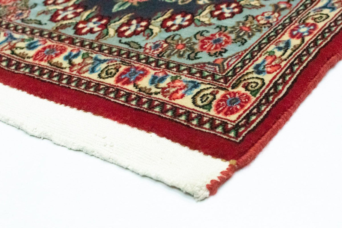 Tapis de couloir Tapis persan - Ghom - 159 x 49 cm - bleu