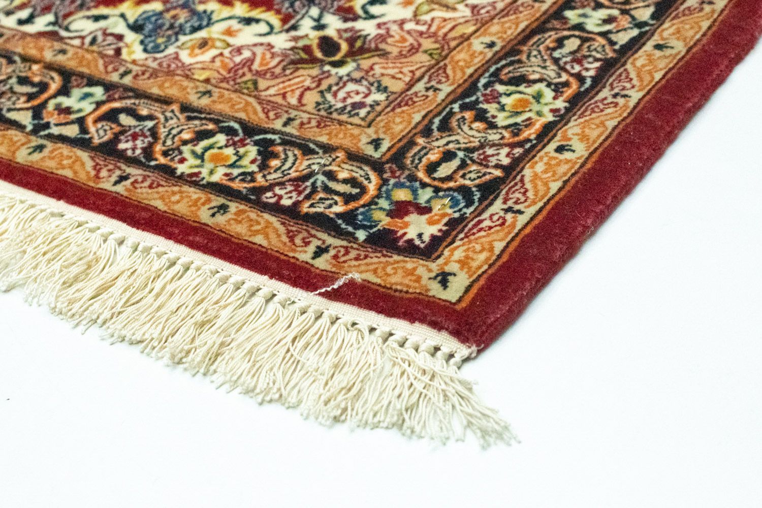 Tapis persan - Isfahan - Premium - 99 x 71 cm - rouge