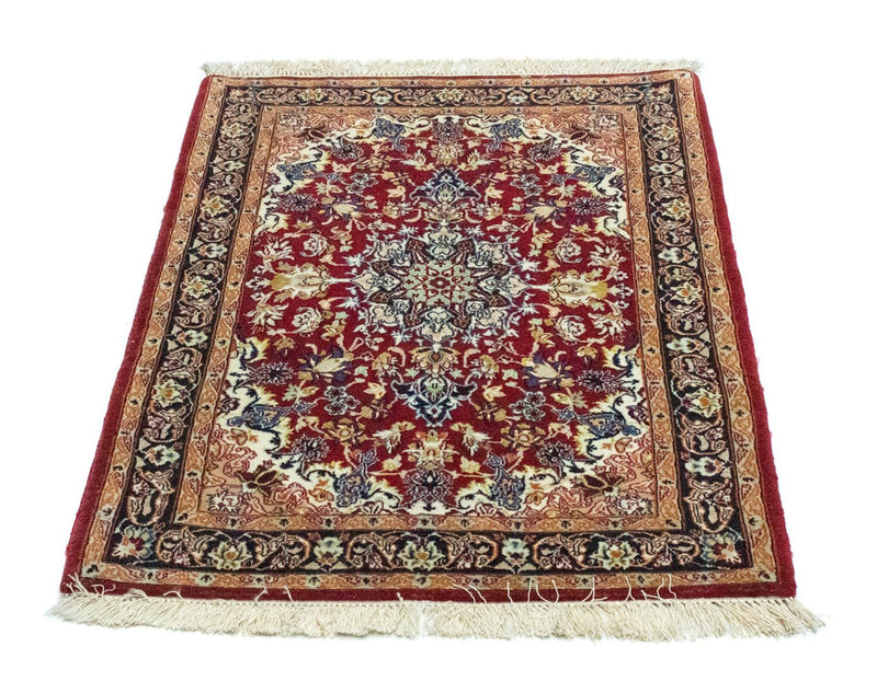 Tapis persan - Isfahan - Premium - 99 x 71 cm - rouge