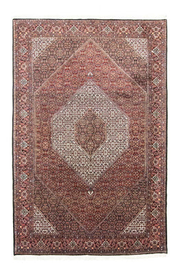 Tapis persan - Bidjar - 307 x 205 cm - rouge
