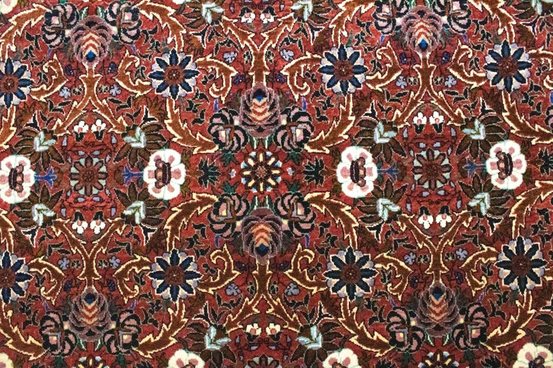 Tapis persan - Bidjar - 298 x 207 cm - rouge