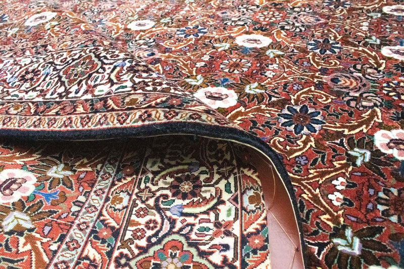Tapis persan - Bidjar - 298 x 207 cm - rouge