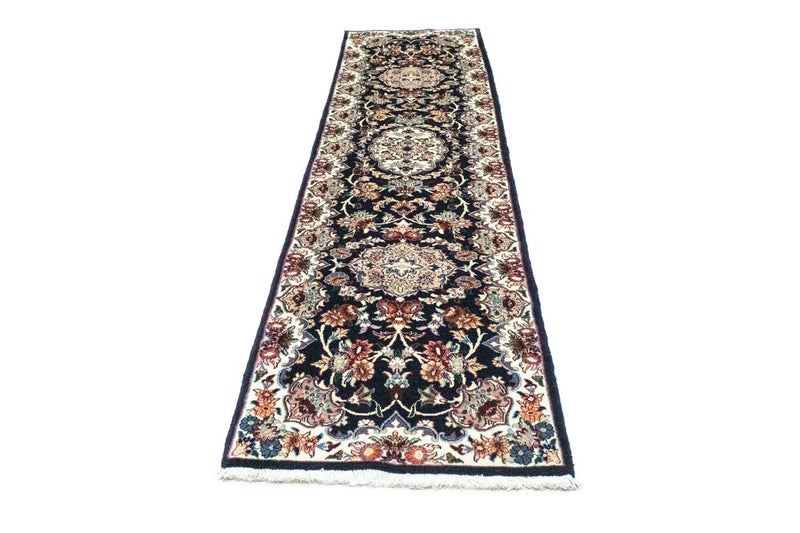Tapis de couloir Tapis persan - Classique - 295 x 71 cm - bleu