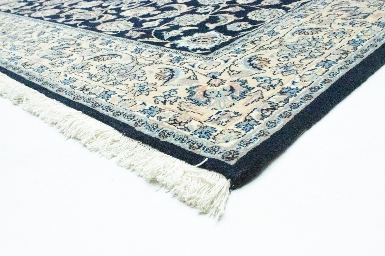 Tapis persan - Classique - 293 x 197 cm - bleu