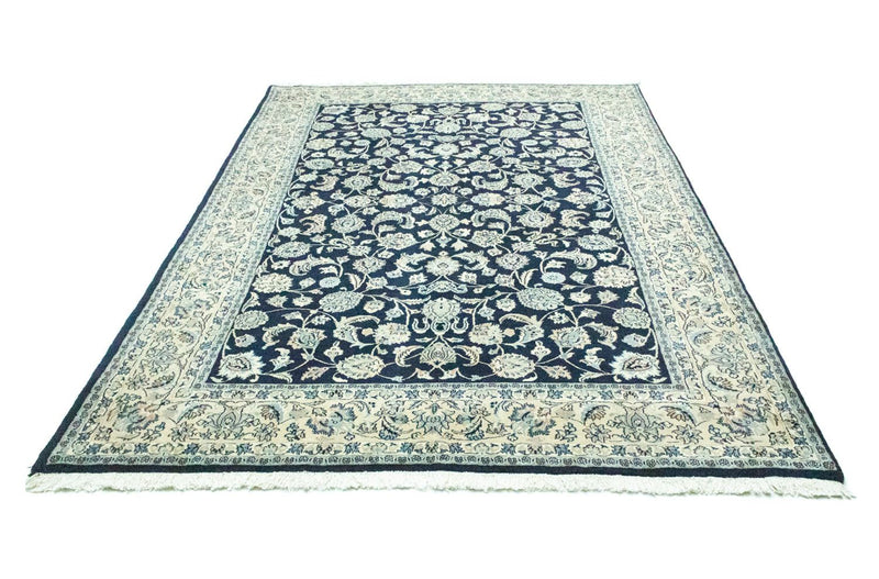 Tapis persan - Classique - 293 x 197 cm - bleu