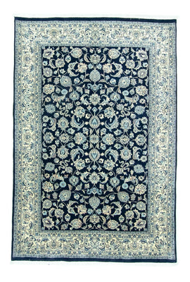 Tapis persan - Keshan - 292 x 198 cm - bleu