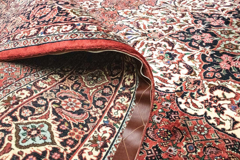 Tapis persan - Bidjar - 313 x 205 cm - rouge