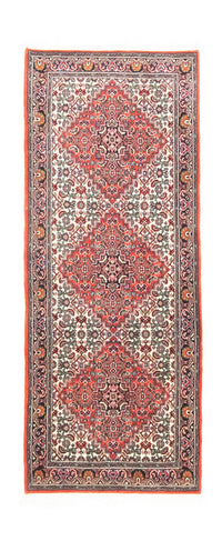 Tapis de couloir Tapis persan - Bidjar - 158 x 61 cm - rouge