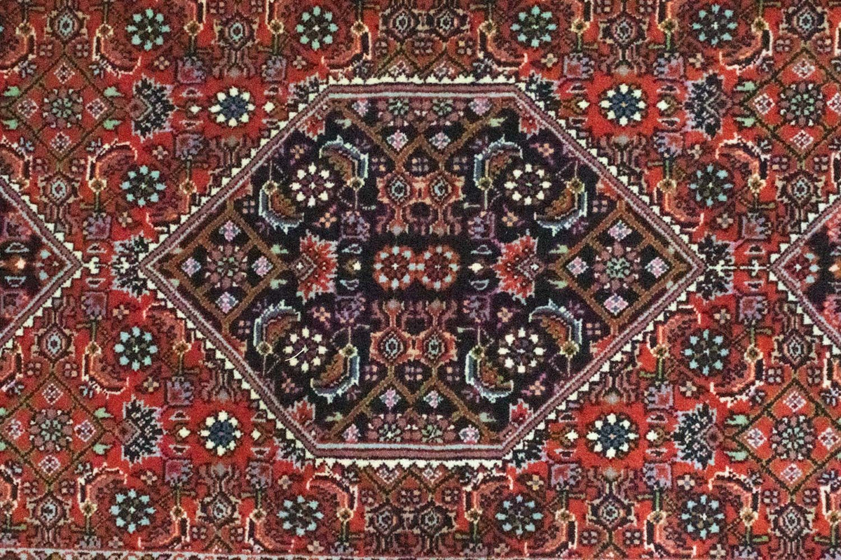 Tapis de couloir Tapis persan - Bidjar - 172 x 62 cm - rouge