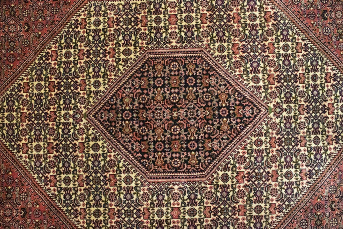 Tapis persan - Bidjar - 310 x 207 cm - rouge