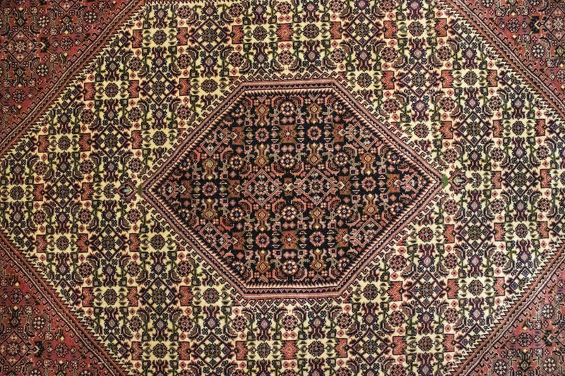 Tapis persan - Bidjar - 310 x 207 cm - rouge