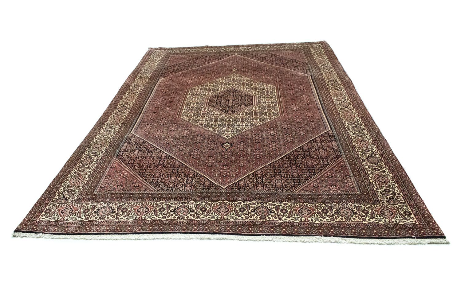 Tapis persan - Bidjar - 310 x 207 cm - rouge