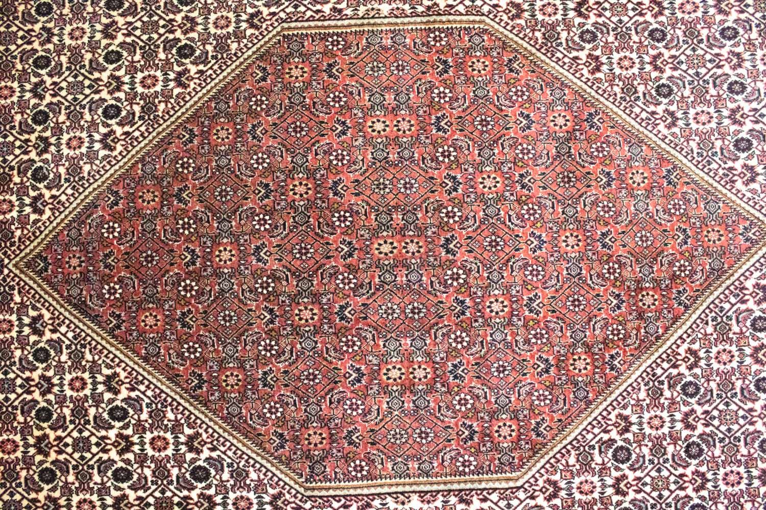 Tapis persan - Bidjar - 324 x 208 cm - rouge
