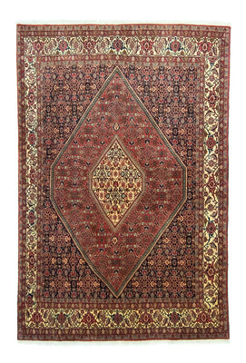 Tapis persan - Bidjar - 257 x 176 cm - bleu