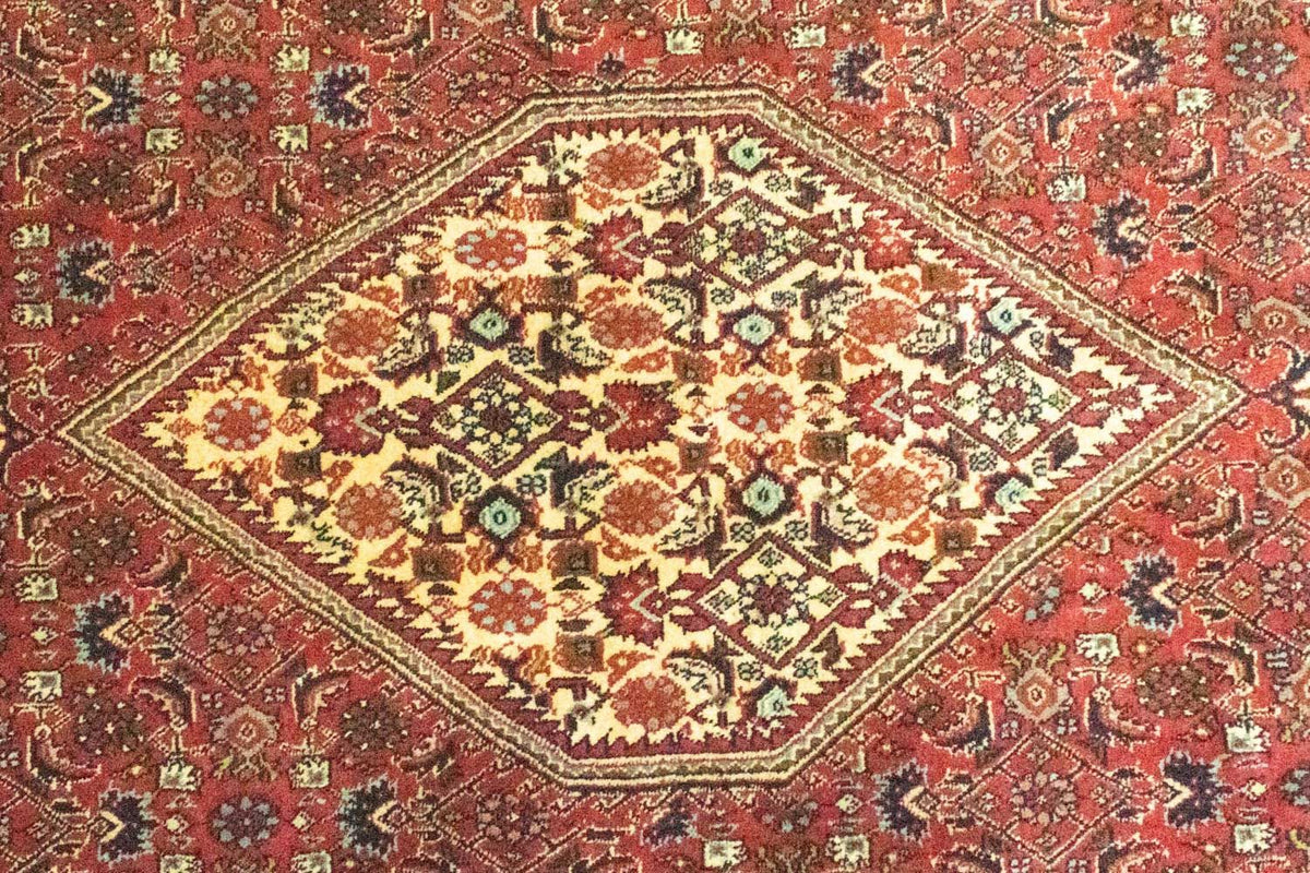 Tapis persan - Bidjar - 257 x 176 cm - bleu