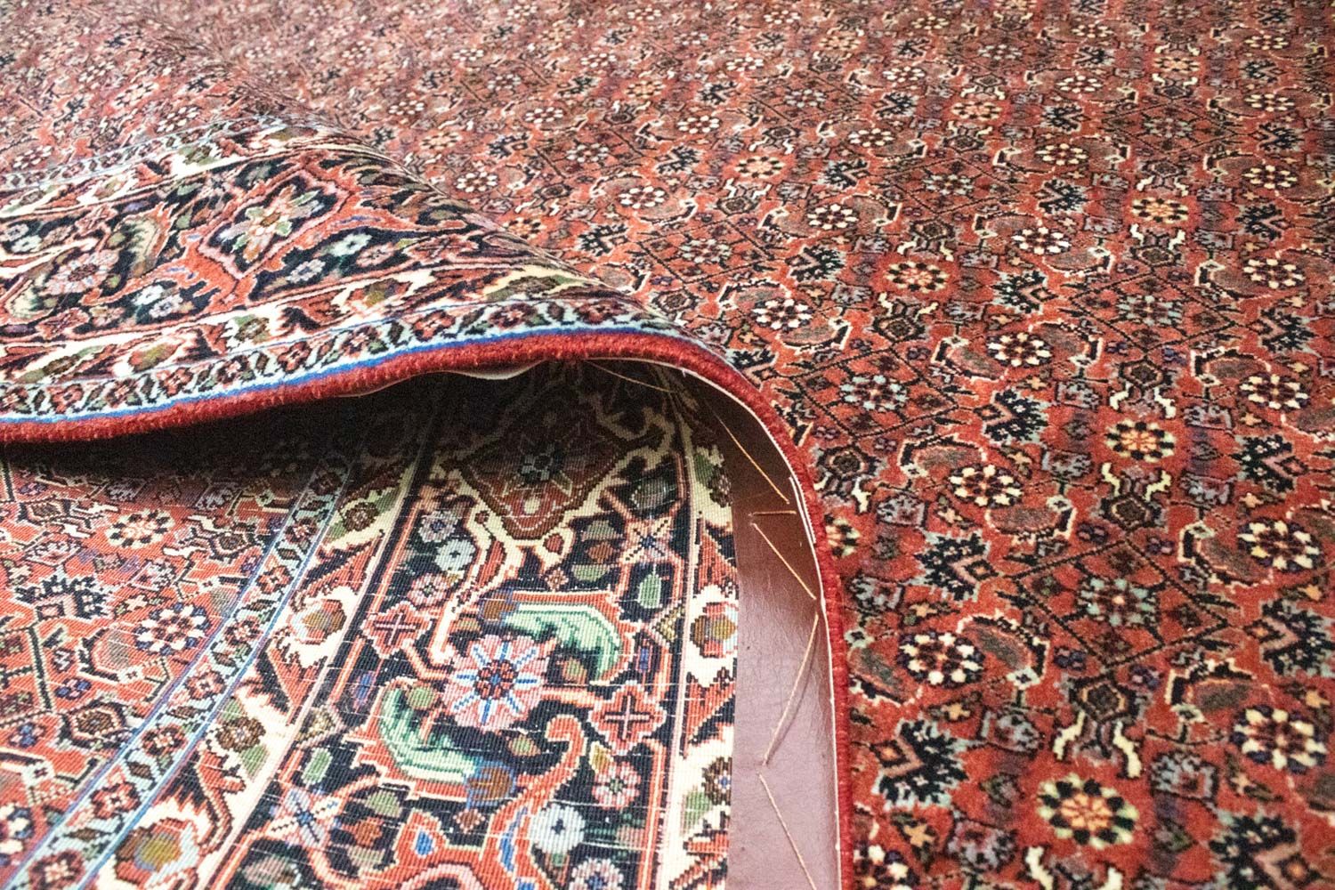 Tapis persan - Bidjar - 305 x 200 cm - rouge
