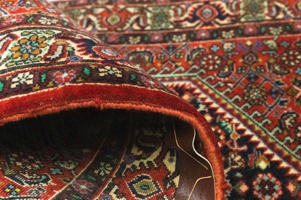 Tapis de couloir Tapis persan - Bidjar - 187 x 75 cm - rouge