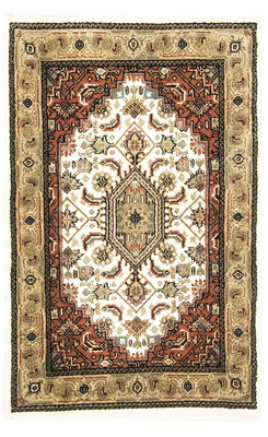 Tapis persan - Bidjar - 90 x 60 cm - beige