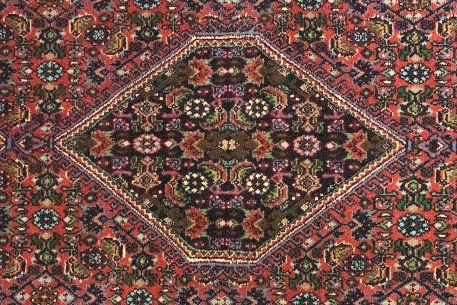 Tapis de couloir Tapis persan - Bidjar - 165 x 62 cm - rouge